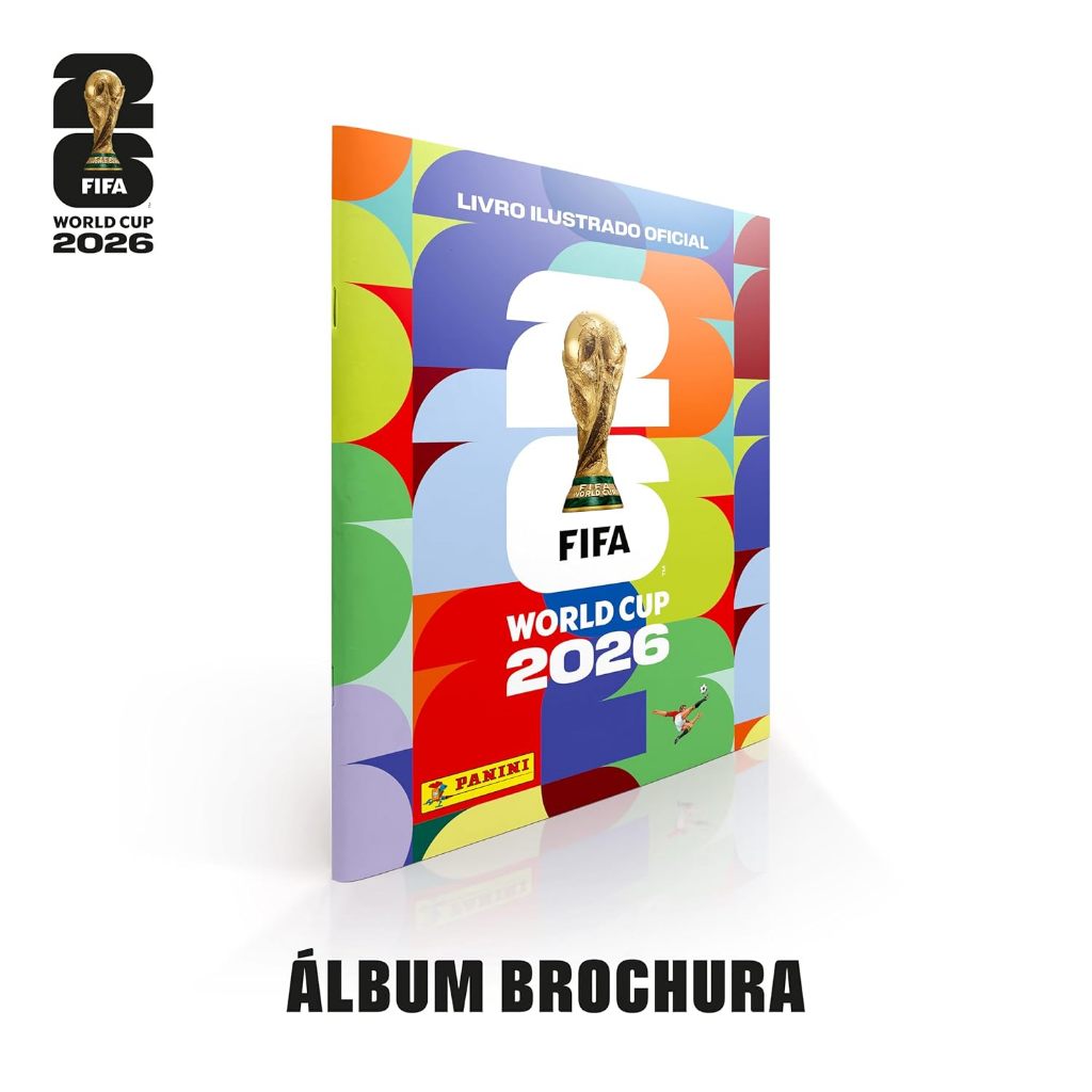 Copa do Mundo 2026- Álbum brochura Fifa World Cup 2026 Capa Mole original