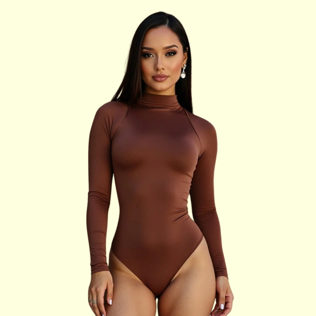 Body Suplex Feminino Justo Blusa Confortável e Elegante