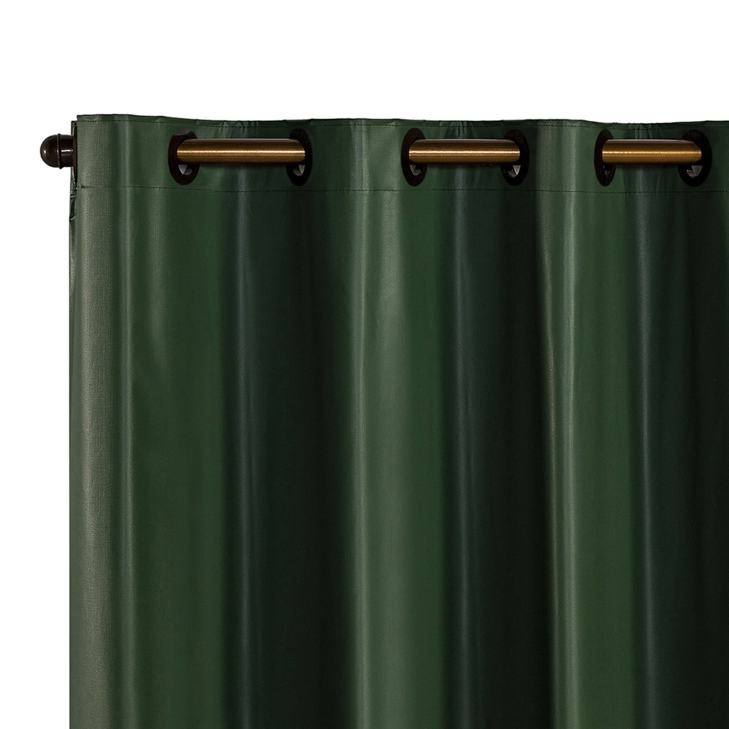 Cortina Blackout PVC 2,80 m x 2,30 m - Verde