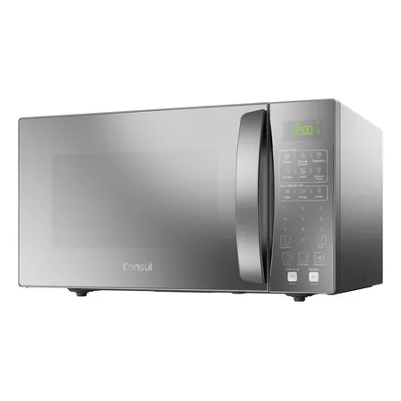 Micro-ondas 32 Litros Cms46ar Cinza Consul 127v