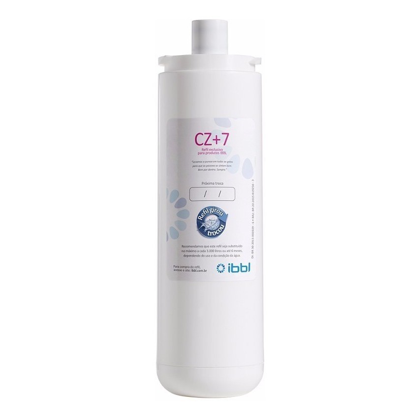 Filtro-refil Girou Trocou Cz+7 Purficadores Ibbl - Original